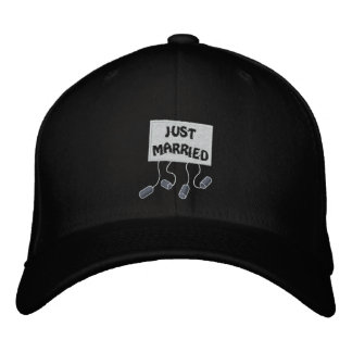 Casquette Brodée Juste Marié Groom Personnalisable Mariage drôle