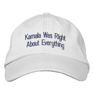 Casquette Brodée Kamala avait raison sur tout