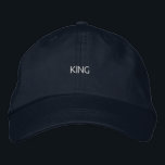 Casquette Brodée KING Style personnalisé Confort pour hommes attray<br><div class="desc">Faites une déclaration avec ce casquette de la marine avec "KING" brodé dans les détails attrayants. Le tissu en coton doux et ajustable du casquette assure à la fois style et confort.</div>