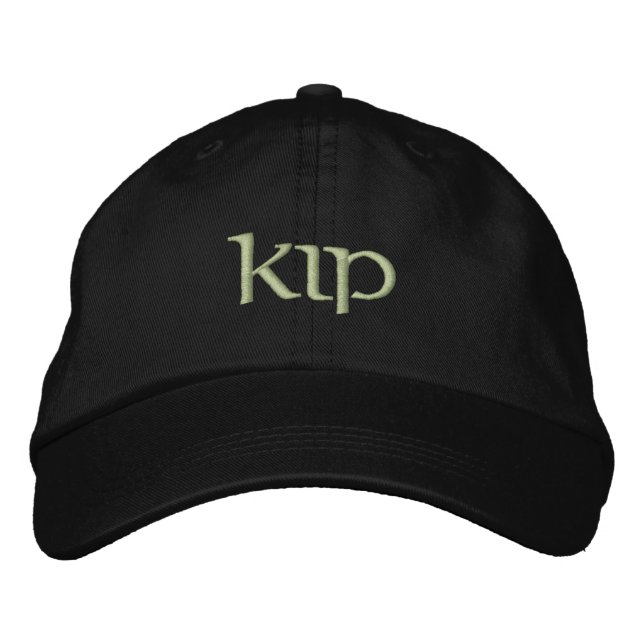 Casquette Brodée Kip (Devant)