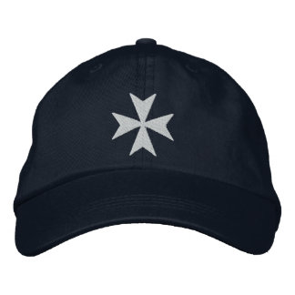 Casquette Brodée Knights Hospitalier Maltese Cross