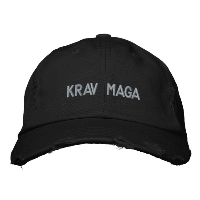 Casquette Brodée Krav Maga (Devant)
