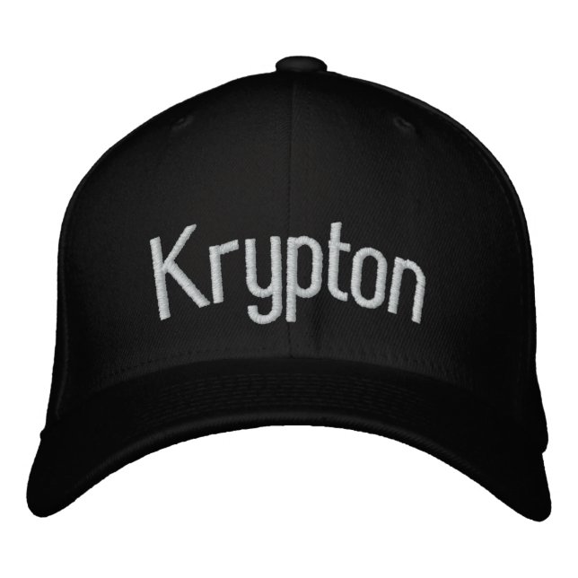 Casquette Brodée Krypton (Devant)
