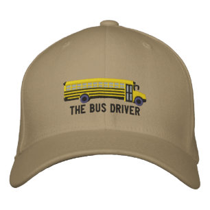 Casquette Brodée La Broderie de bus scolaire personnalisée pour cha