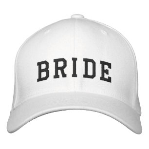 Casquette Brodée La mariée   Bachelorette Bold Moderne tendance