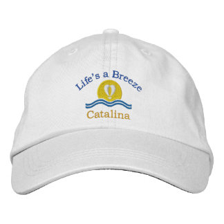 Casquette Brodée La vie est une brise_Catalina