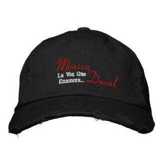 Casquette Brodée La Voz Que Enamora..., Monica, Duval