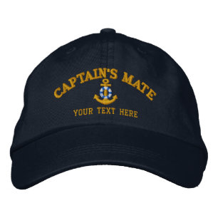 Casquette Brodée L'accouplement du capitaine facilement personnalis