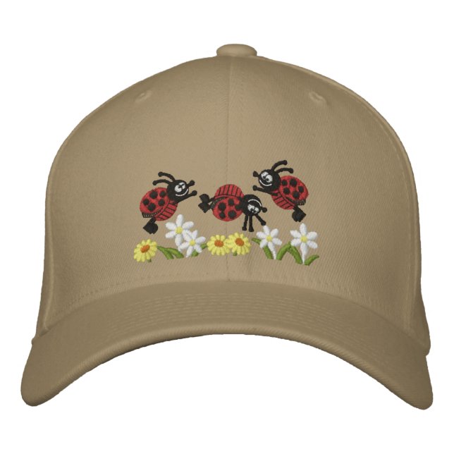 Casquette Brodée Ladybug (Devant)