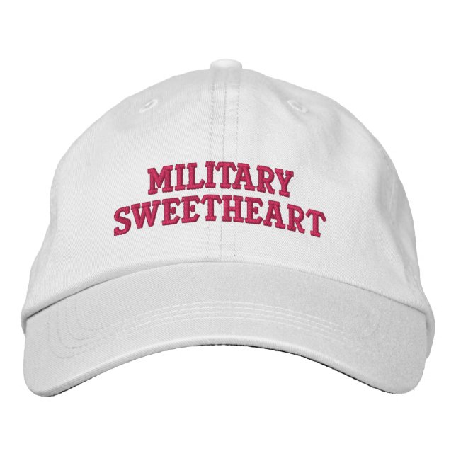 Casquette Brodée L'amour militaire (Devant)