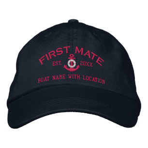 Casquette Brodée L'ANNÉE personnalisée du premier compagnon appel