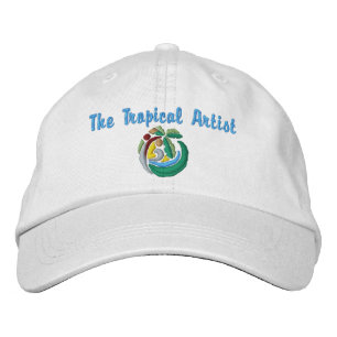 Casquette Brodée L'Artiste Tropical 
