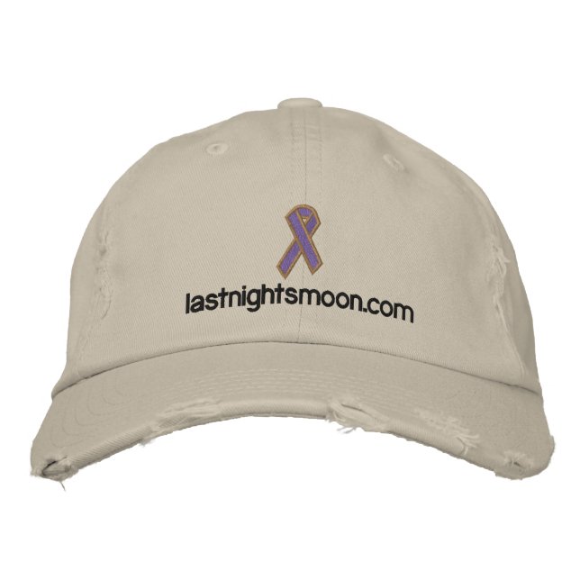Casquette Brodée lastnightsmoon.com (Devant)