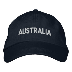 Casquette Brodée L'AUSTRALIE au-dessous du design patriotique