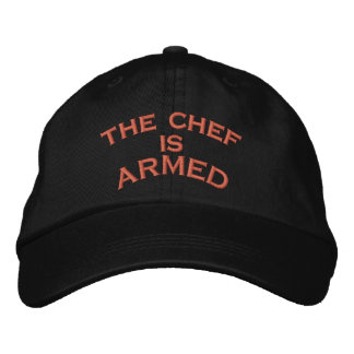 Casquette Brodée le chef est ARMED