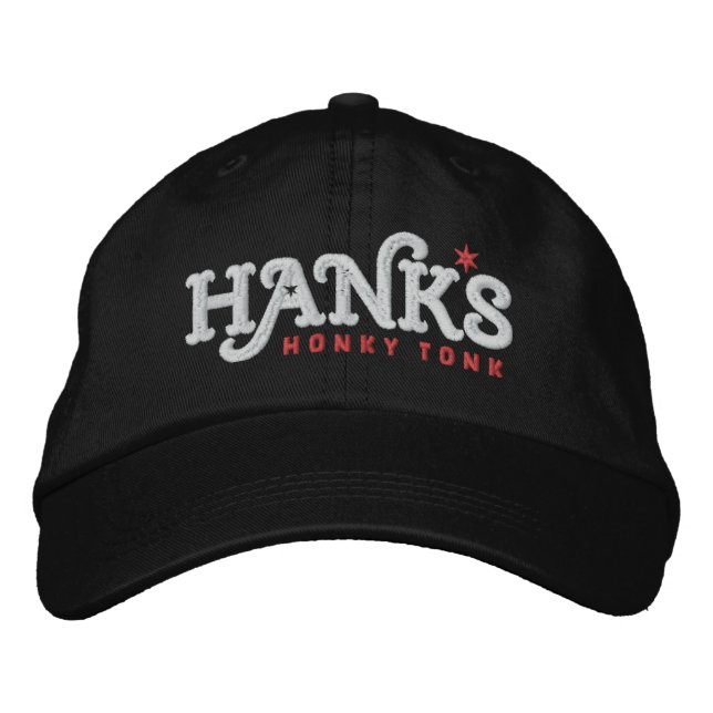Casquette Brodée Le logo officiel original de Hank (Devant)