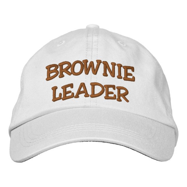 CASQUETTE BRODÉE LEADER DE BROWNIE (Devant)