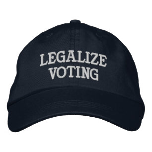 CASQUETTE BRODÉE LÉGALISER LE VOTE