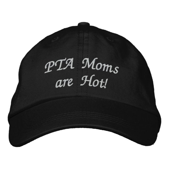 Casquette Brodée Les mamans PTA sont chaudes ! (Devant)