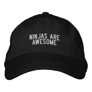 Casquette Brodée les ninjas sont géniaux