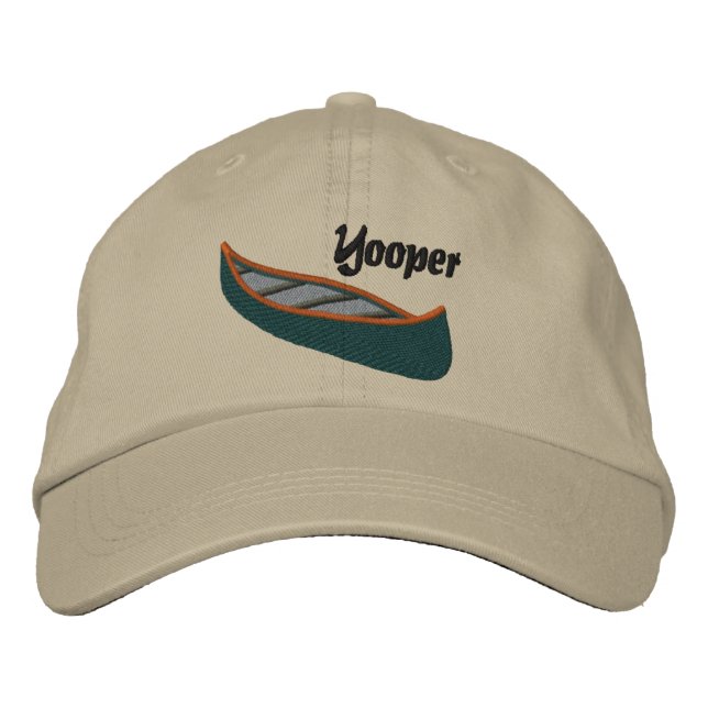 Casquette Brodée Les Yoopers aiment les canots (Devant)