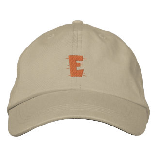 Casquette Brodée Lettre artisanale E