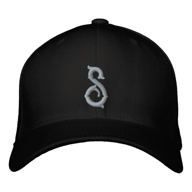Casquette Brodée Lettre initiale S  (Devant)