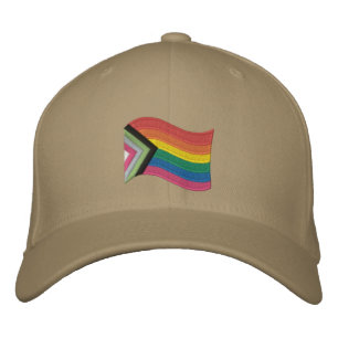 Casquette Brodée LGBTQ+ Indicateur De Fierté Progrès De Baseball Br