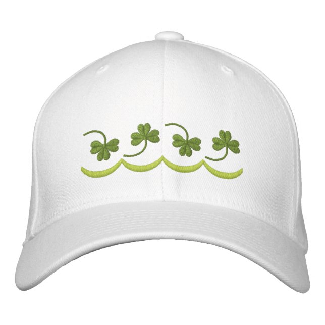 Casquette Brodée Ligne shamrock (Devant)
