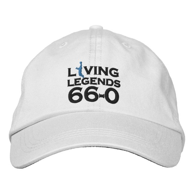 Casquette Brodée Living Legends 66-0 Embroidered Hat  (Devant)