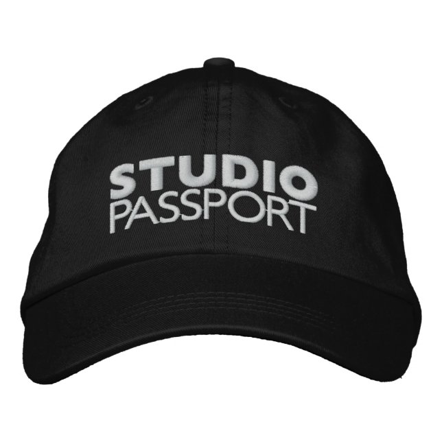CASQUETTE BRODÉE LOGO STUDIO PASPORT (Devant)