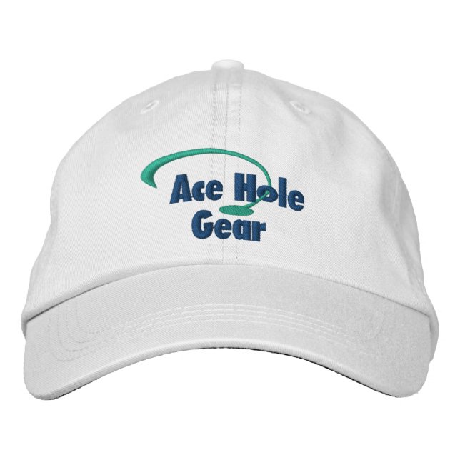 Casquette Brodée Logo vert et bleu (Devant)