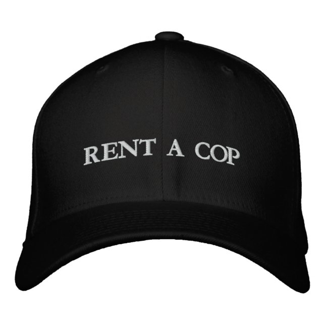 CASQUETTE BRODÉE LOUER UN COP (Devant)