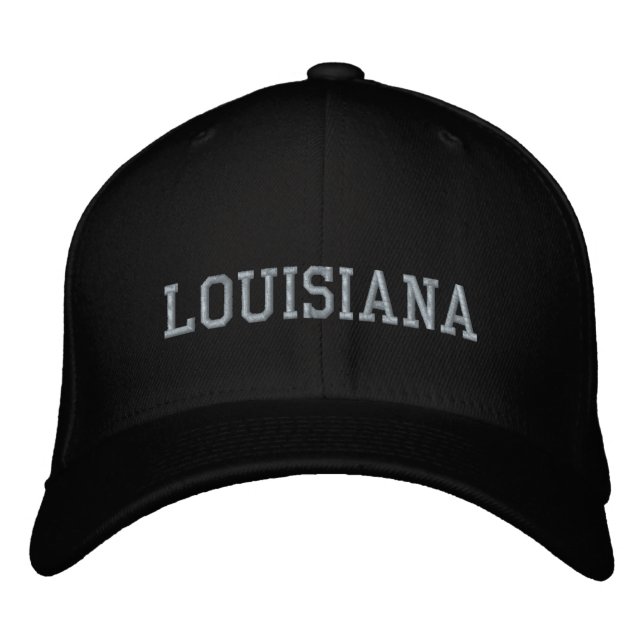Casquette Brodée Louisiane (Devant)