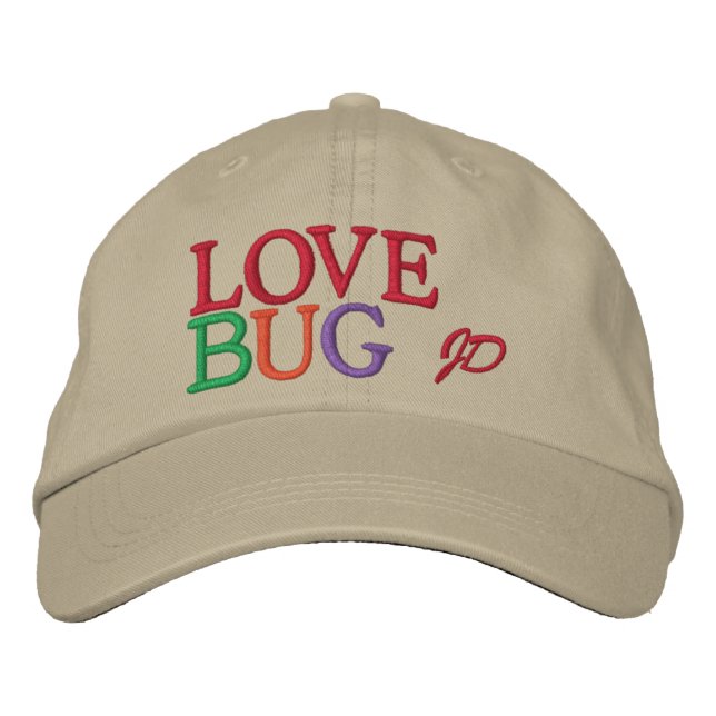 Casquette Brodée Love Bug par SRF (Devant)