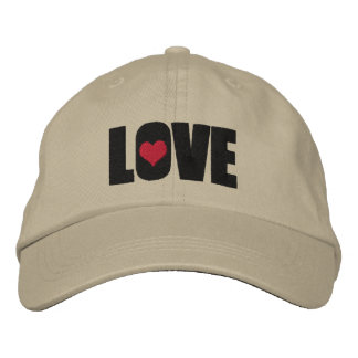 Casquette Brodée Love With Heart Detail