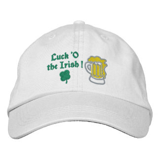 Casquette Brodée Luck of The Irish Embroidered Cap