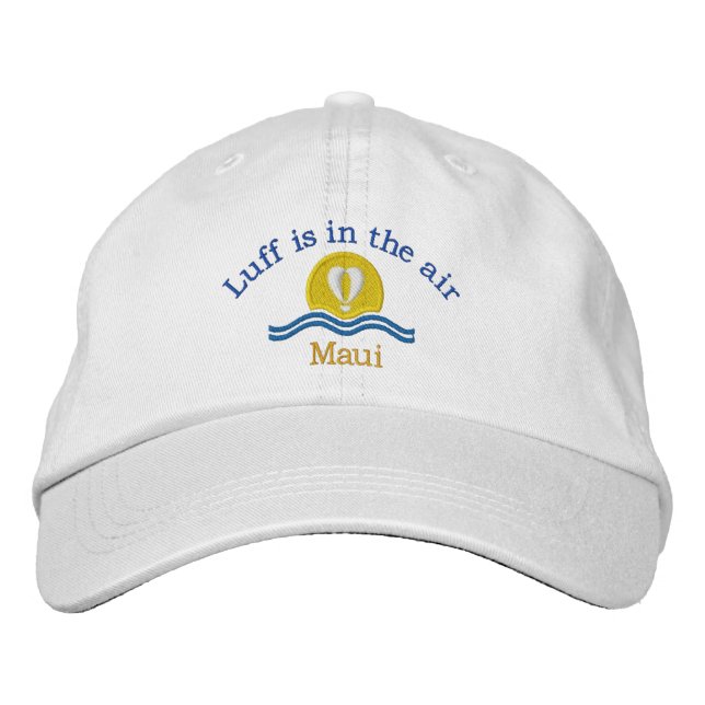 Casquette Brodée Luffers Sunset_Luff est dans l'air_Maui (Devant)