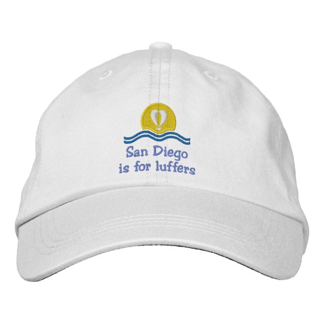 Casquette Brodée Luffers Sunset_San Diego (Devant)