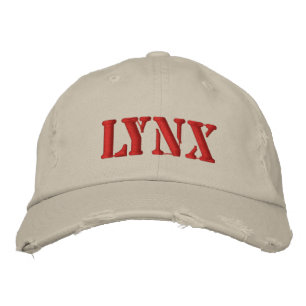 CASQUETTE BRODÉE LYNX
