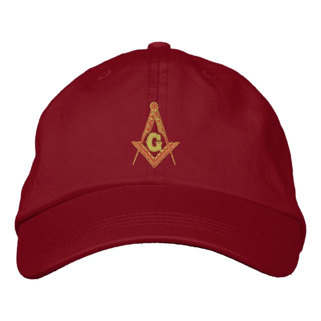 Casquette Brodée Maçonnique (Devant)