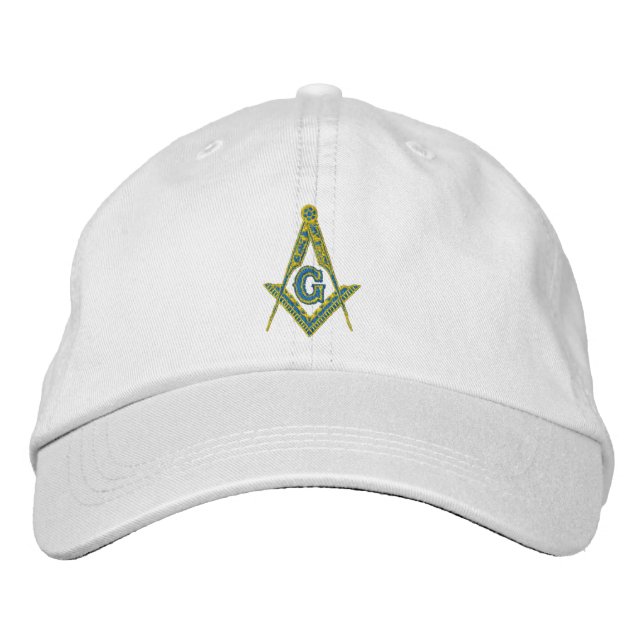 Casquette Brodée Maçonnique (Devant)