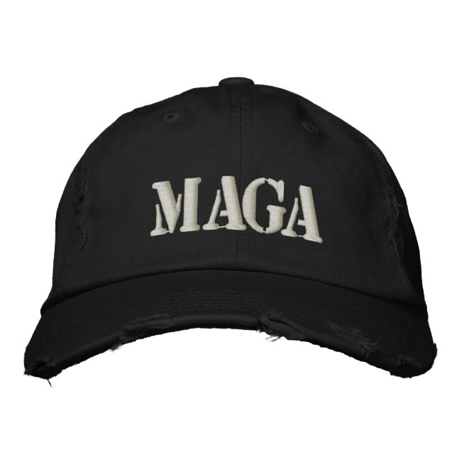 CASQUETTE BRODÉE MAGA RENDRE L'AMÉRIQUE GRANDE (Devant)