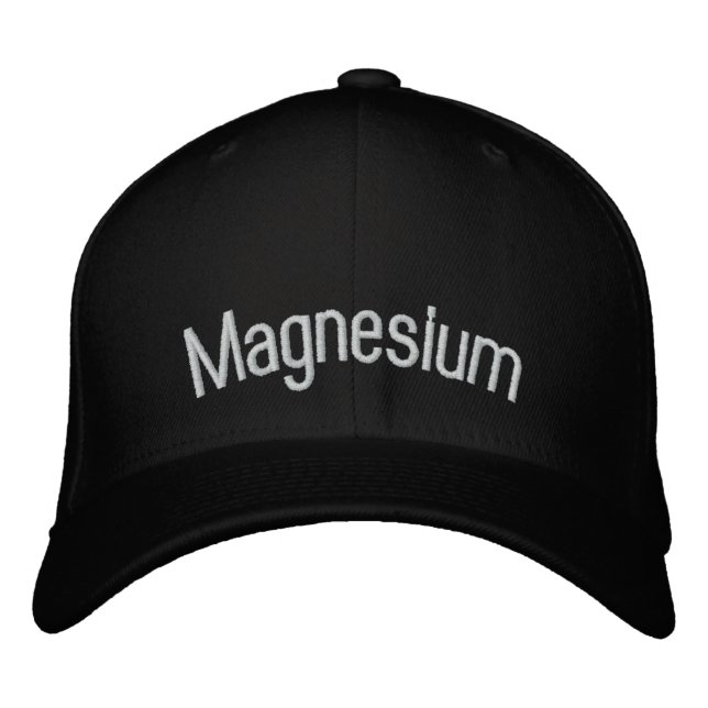 Casquette Brodée Magnésium (Devant)