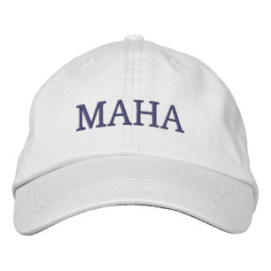 CASQUETTE BRODÉE MAHA RENDRE L'AMÉRIQUE EN BONNE SANTÉ