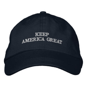 CASQUETTE BRODÉE MAINTENEZ L'AMÉRIQUE GRANDE