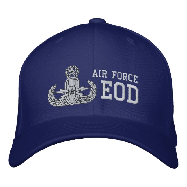 Casquette Brodée Maître EOD de la Force aérienne (Devant)