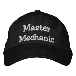 Casquette Brodée Maître mécanicien