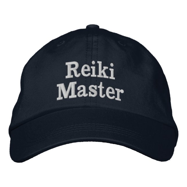 Casquette Brodée Maître Reiki (Devant)