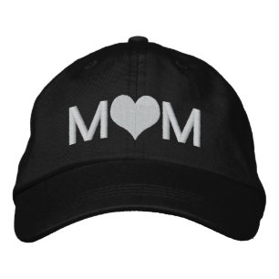 Casquette Brodée Maman au coeur